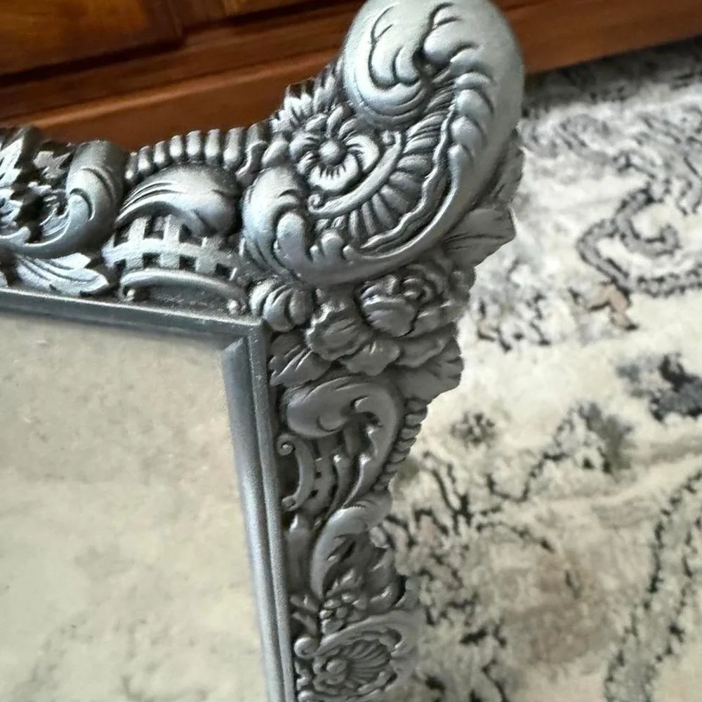 5 x 7 Heavy Pewter Frame ornate
